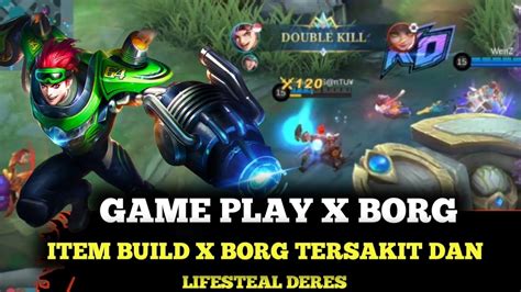 Solo Rank Pakai X Borg Buil Ini Auto Bisa Gendong Team Game Play X