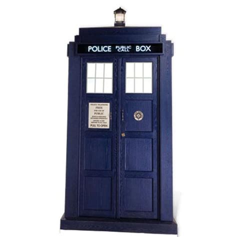 Dr Who Tardis Lifesize Cardboard Cutout 192cm