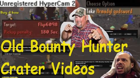 Reliving Old Bounty Hunter Crater Videos RuneScape Nostalgia YouTube