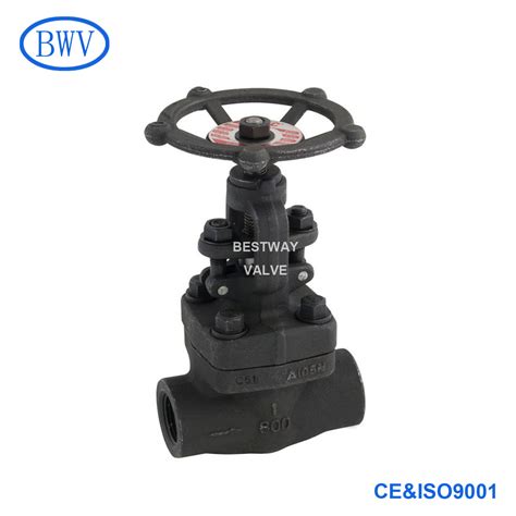 Api Lb A N Bolted Bonnet Npt Forged Steel Globe Valve China