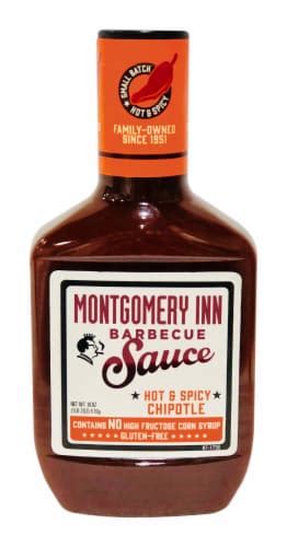 Montgomery Inn Hot And Spicy Chipotle Bbq Sauce 18 Oz Kroger