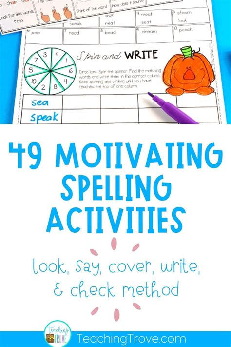 Spelling Activities Artofit