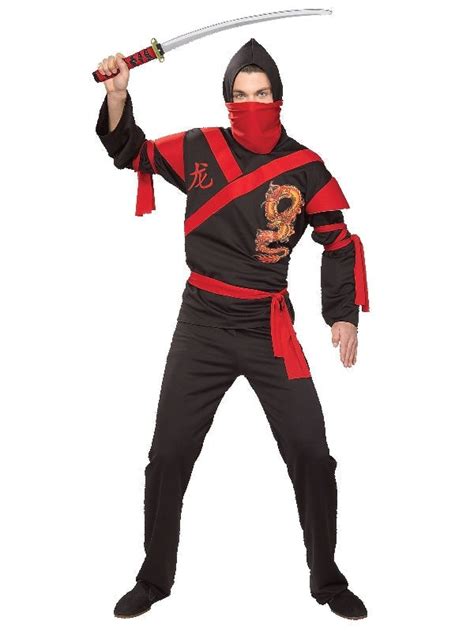 Ninja Japanese Warrior Costume Adult