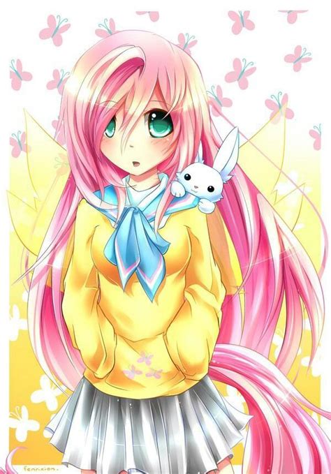 Image Result For Anime Fluttershy My Little Pony Comic My Little