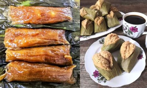 Ini Resepi Kuih Tradisional Berbalut Daun Pisang