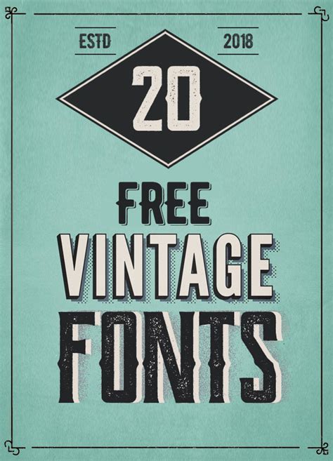 What Is A Vintage Font - werohmedia