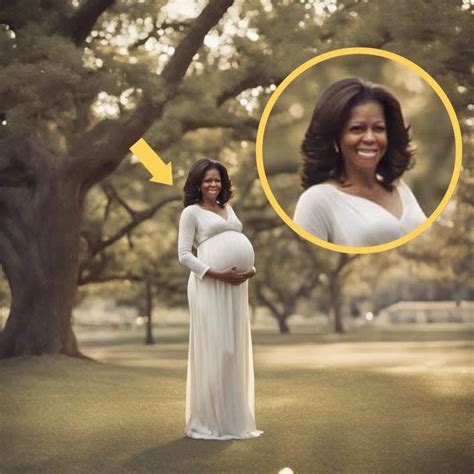 Fact Check Michelle Obama Unveils Previously Unseen Pregnancy Photos