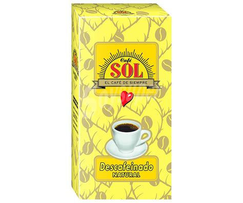 Sol SOL Café Molido Descafeinado Natural 250 g