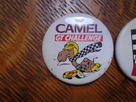 Set Of Pins Camel Gt Challenge Nascar Winston Cup G Gem