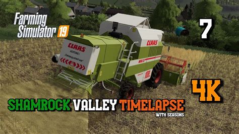 Shamrock Valley Ep7 Dominating The Harvest Fs19 4k Timelapse Youtube