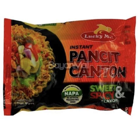 Lucky Me Instant Pancit Canton Sweet Spicy Flavor G Bayanmall