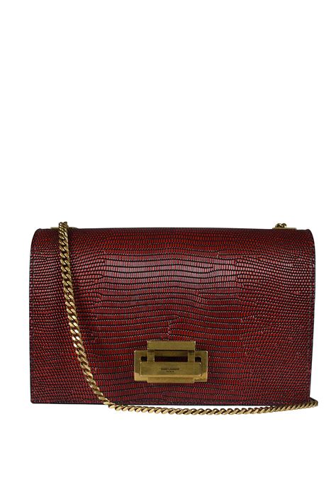 Luxury Burgundy Shoulder Bag