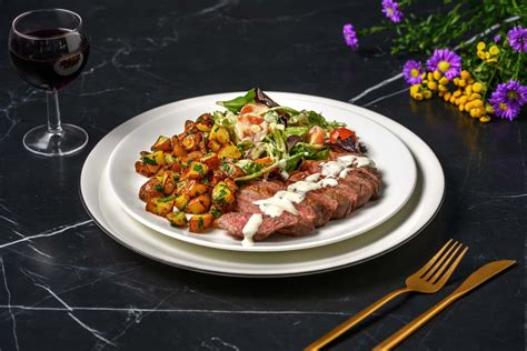 Bistro Style Steak And Easy B Arnaise Sauce Recipe Hellofresh