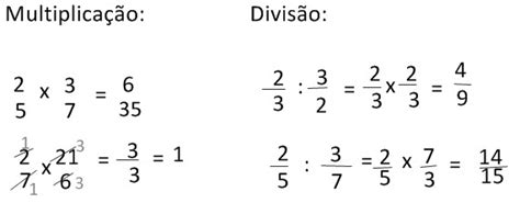 Aula De Matemática O Basico De Fraçoes 2 Divisao E Multiplicação