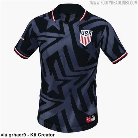 Usa 2026 World Cup Lifestyle Retro Kit Leaked Footy Headlines