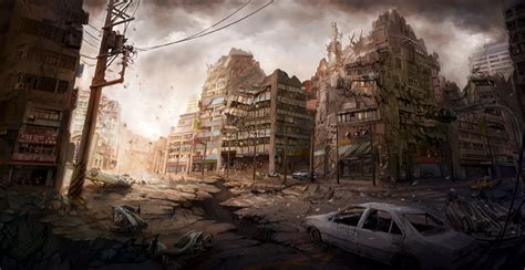 Discover Post Apocalyptic City Art: A Terrifyingly Beautiful Expression ...