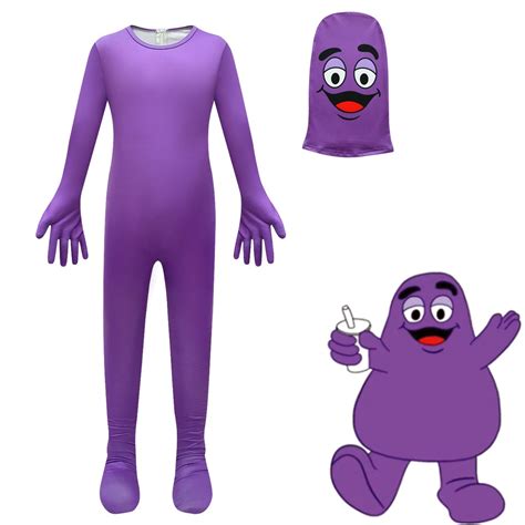 Grimace shake Milkshake Killer Monster New Style Ready Stock cosplay ...