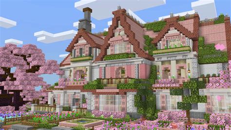 Cherry Blossom House by Overtales Studio (Minecraft Marketplace Map ...