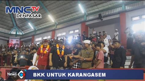 Bupati Giri Prasta Serahkan BKK Rp 109 Miliar Untuk Kabupaten