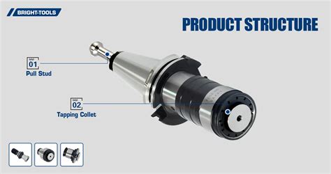 BRIGHT TOOLS Custom DIN 69871 Quick Change Tapping Chuck Manufacturer