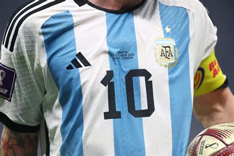 Las Camisetas De Messi Que Us En El Mundial En Subasta