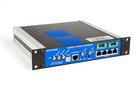 Сервер точного времени Метроном-PTP-1U — Metrotek