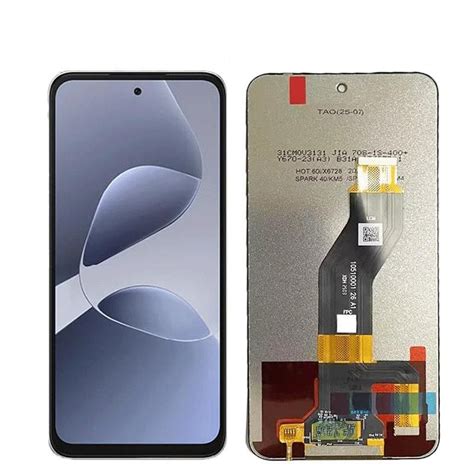 Дисплей экран для Infinix Hot 60i 4G X6728 Инфинекс Хот 60i в сборе с тачскрином купить на