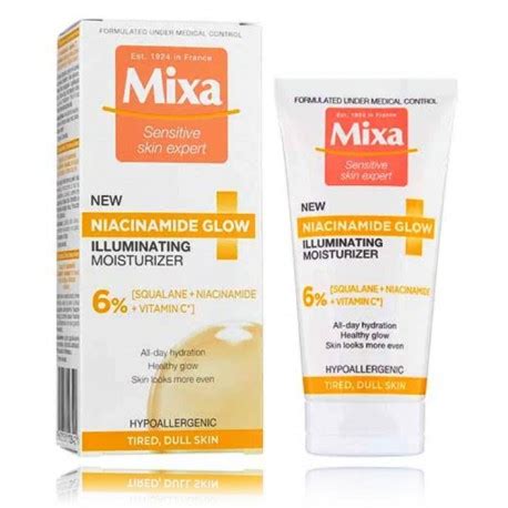 Mixa Sensitive Niacinamide Glow Illuminating Moisturizer