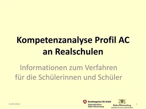 Ppt Kompetenzanalyse Profil Ac An Realschulen Powerpoint Presentation