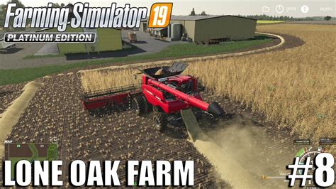 Fs19 Lone Oak 20 First Big Harvest Timelapse 8 Farming