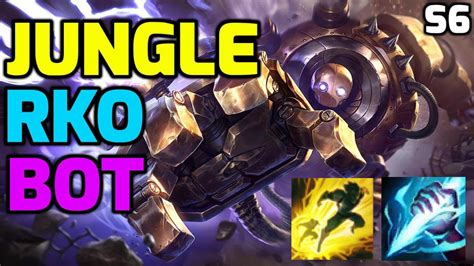 Blitzcrank Rko Bot Jungle S6 New Meta Youtube