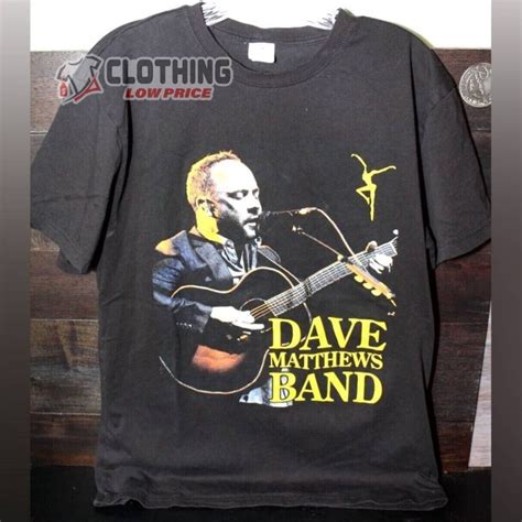 Dave Matthews Band 2023 Tour T- Shirt, Dave Matthews Band New Album ...