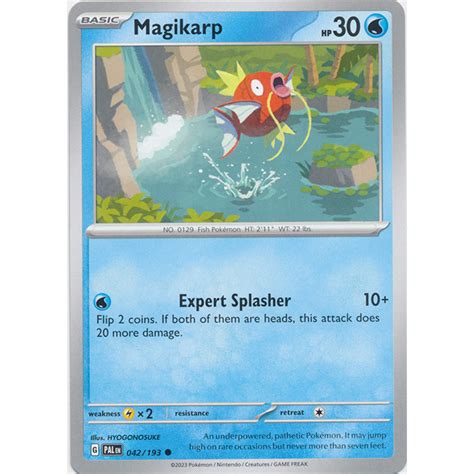 Magikarp 042 193 Regular Rev Holo Common SV02 Paldea Evolved SV02