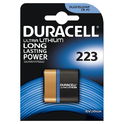 Duracell Dl 223 Ultra 6v Bl1 Battery Point