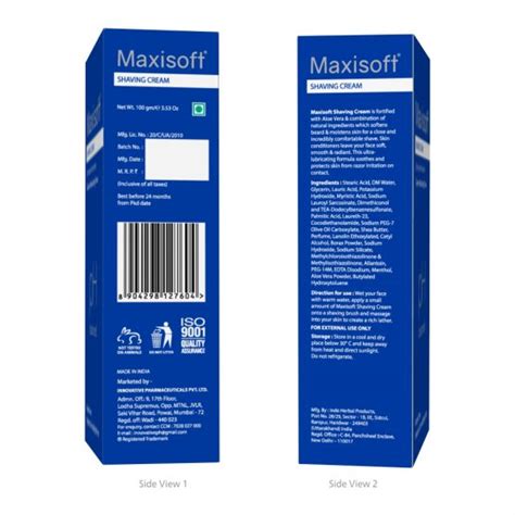 Maxisoft Shaving Cream Supplier In India Innovative Pharma