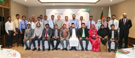 Muslim Aid Sri Lanka Hosts Combined Humanitarian Self Capacity