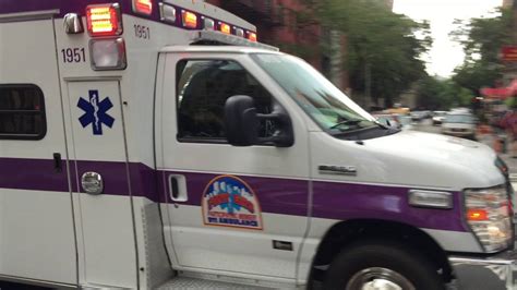 NYU LANGONE MEDICAL CENTER EMS AMBULANCE RESPONDING ON 8TH AVE IN HELL