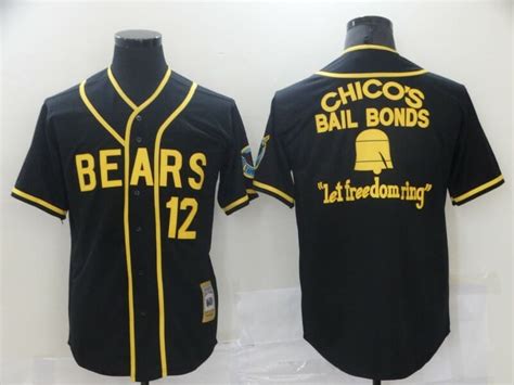 Bad News Bears Jersey Movie 1976 Chicos Bail Bonds 12 Tanner Boyle