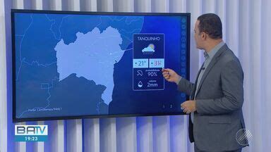 BATV Salvador Previsão do Tempo clima seco em quase toda a Bahia