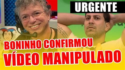 🔴urgente Boninho Confirma Que Editou VÍdeo Da FamÍlia De Caio Do Bbb21