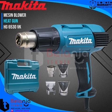 Jual Makita Mesin Blower Panas HG 6530 VK Heat Gun Hot Gun 2000 W