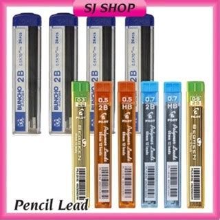 Pencil Lead 2B HB Pilot Pencil Lead Polymer Mechanical Pencil Leads ...