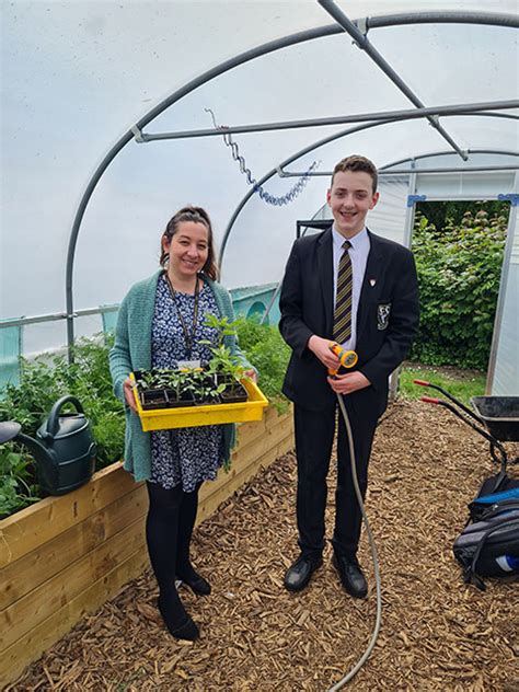 Community Allotment At Sunderland Secondary Welcomes Seaham Reception