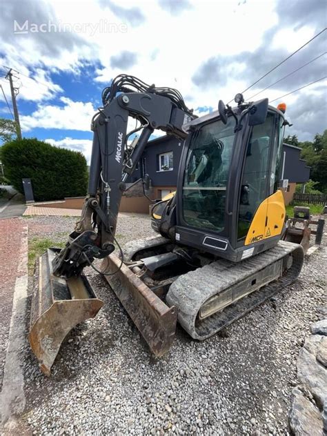 Mecalac Mcr Mini Excavator For Sale Luxembourg Rumelange Qv