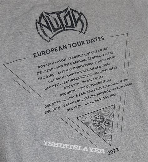 Alitor Tour Shirt Tshirtslayer Tshirt And Battlejacket Gallery