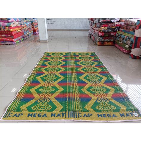 Jual Tikar Tenun Jumbo Ukuran 2x3 Meter Tiker Mega Mat Shopee Indonesia