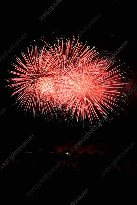 Fireworks display - Stock Image - F018/8871 - Science Photo Library