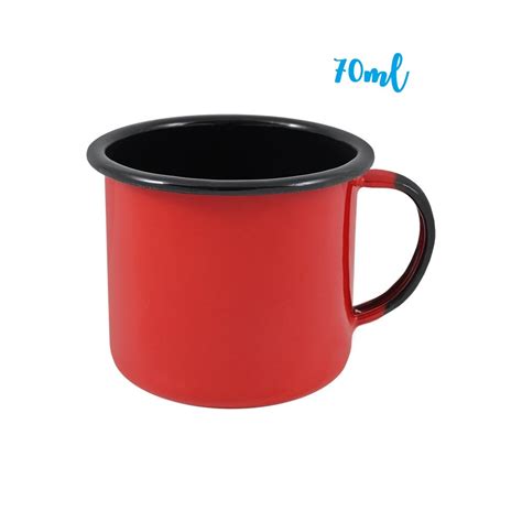 Caneca X Cara Esmaltada Gata Ml Ewel Caf Ch Colorida Submarino