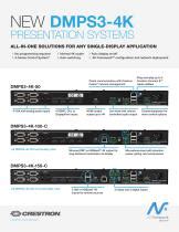 DMPS3 4K CRESTRON PDF Catalogs Documentation Brochures