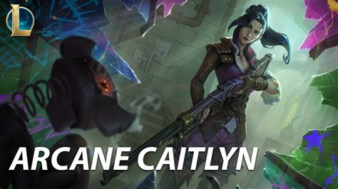 Arcane Caitlyn Skin Spotlight From League Of Legends YouTube